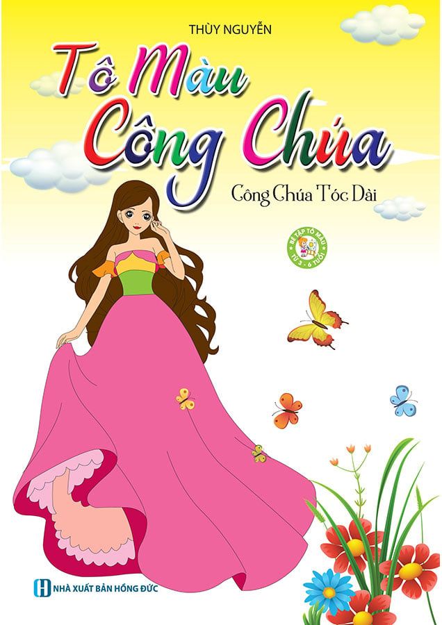 Tô Màu Công Chúa - Công Chúa Tóc Dài