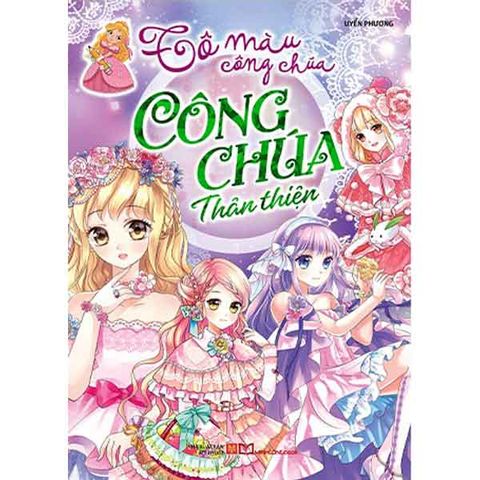 Tô Màu Công Chúa - Công Chúa Thân Thiện