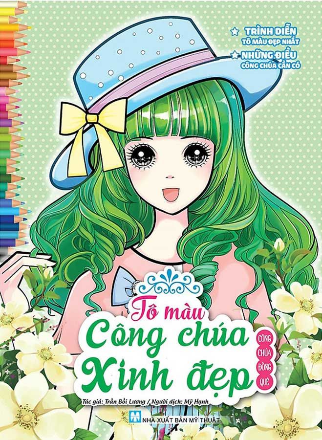 Tô Màu Công Chúa Xinh Đẹp - Công Chúa Đồng Quê (Tái bản năm 2024)