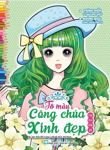 Tô Màu Công Chúa Xinh Đẹp - Công Chúa Đồng Quê (Tái bản năm 2024)