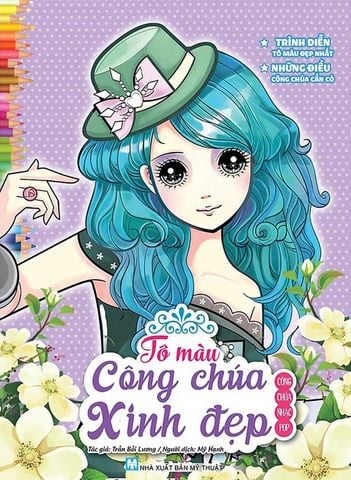 Tô Màu Công Chúa Xinh Đẹp - Công Chúa Nhạc Pop (Tái bản năm 2024)
