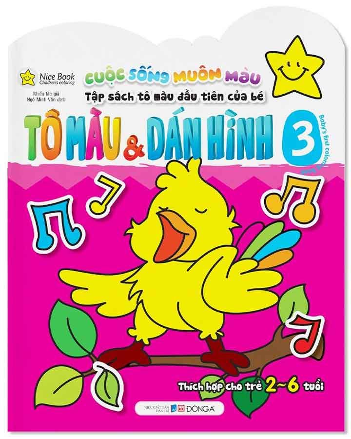 Cuộc Sống Muôn Màu - Tô Màu Và Dán Hình 3