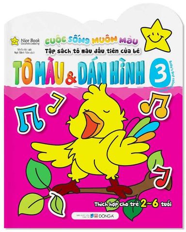 Cuộc Sống Muôn Màu - Tô Màu Và Dán Hình 3