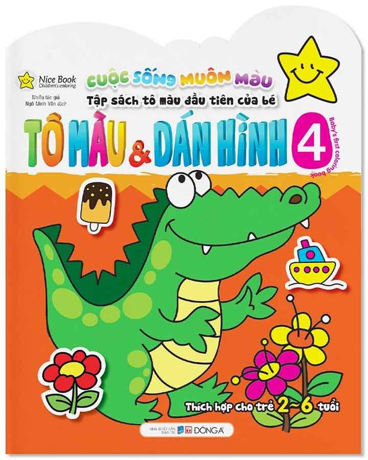 Cuộc Sống Muôn Màu - Tô Màu Và Dán Hình 4