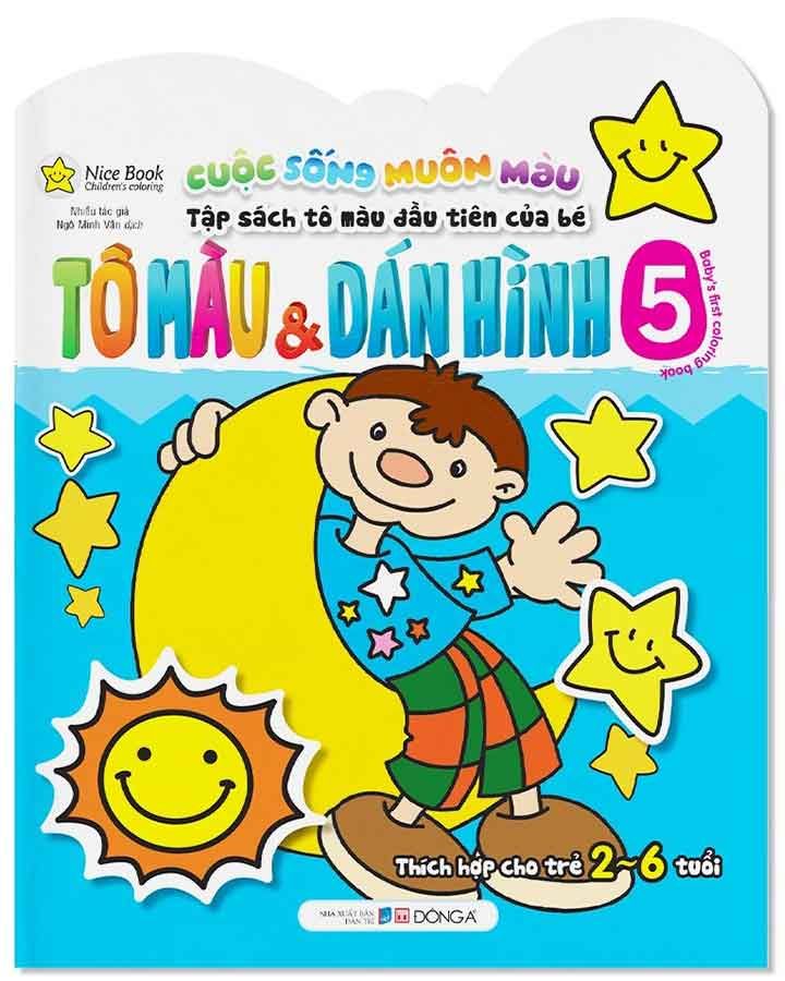 Cuộc Sống Muôn Màu - Tô Màu Và Dán Hình 5