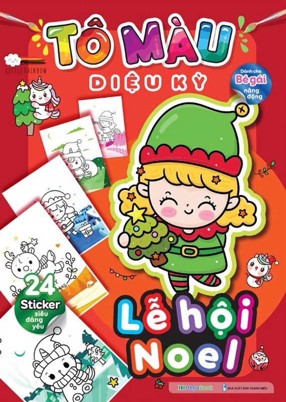 Tô Màu Diệu Kỳ - Lễ Hội Noel
