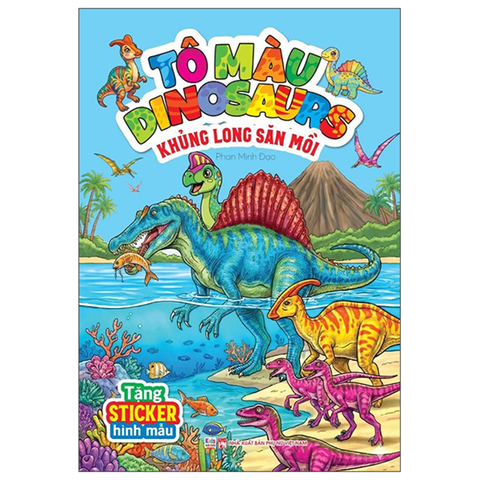 Tô Màu Dinosaurs - Khủng Long Săn Mồi