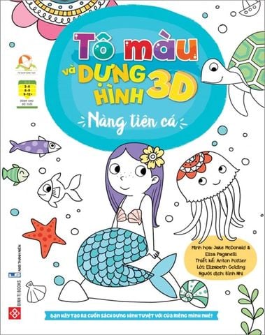Tô Màu Và Dựng Hình 3D - Nàng Tiên Cá