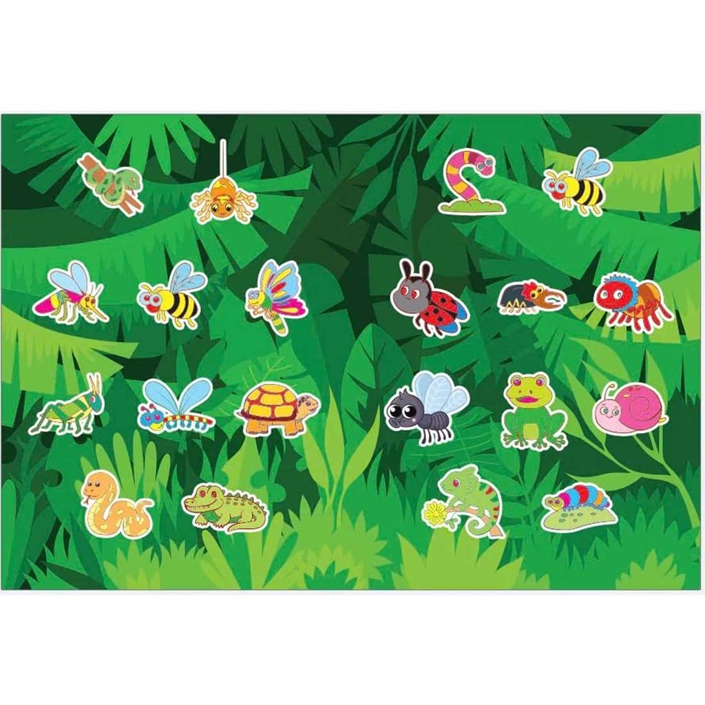 Tô Màu Khám Phá - Bé Và Những Người Bạn Côn Trùng (Song ngữ Anh-Việt)