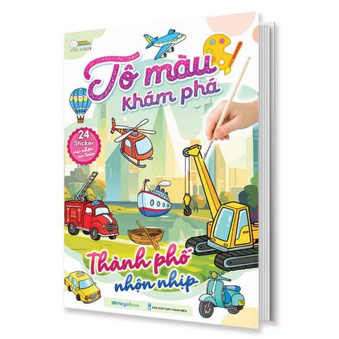 Tô Màu Khám Phá - Thành Phố Nhộn Nhịp