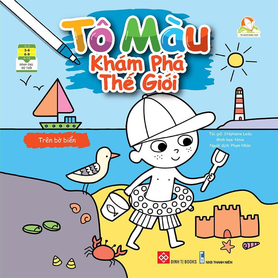 Tô Màu Khám Phá Thế Giới - Trên Bờ Biển
