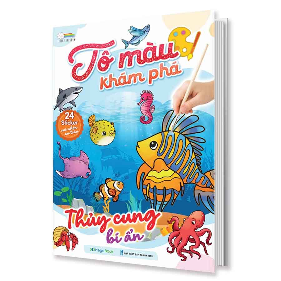 Tô Màu Khám Phá - Thủy Cung Bí Ẩn