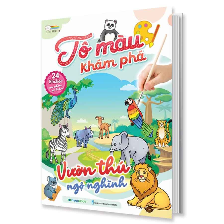 Tô Màu Khám Phá - Vườn Thú Ngộ Nghĩnh