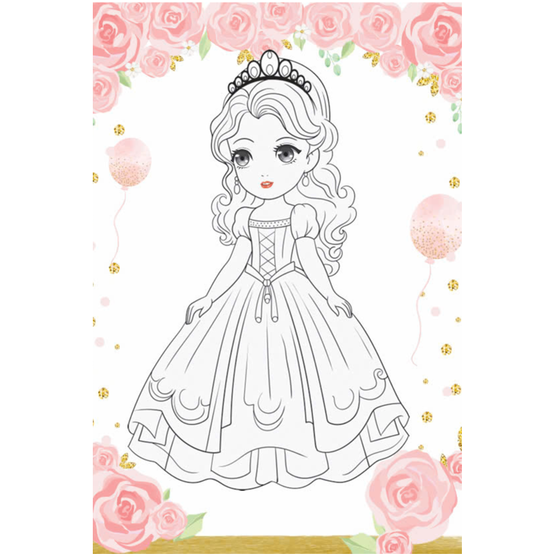 Tô Màu Puncess Công Chúa Kiêu Sa