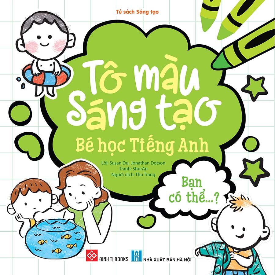 Tô Màu Sáng Tạo - Bé Học Tiếng Anh - Bạn Có Thể...?