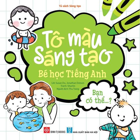 Tô Màu Sáng Tạo - Bé Học Tiếng Anh - Bạn Có Thể...?