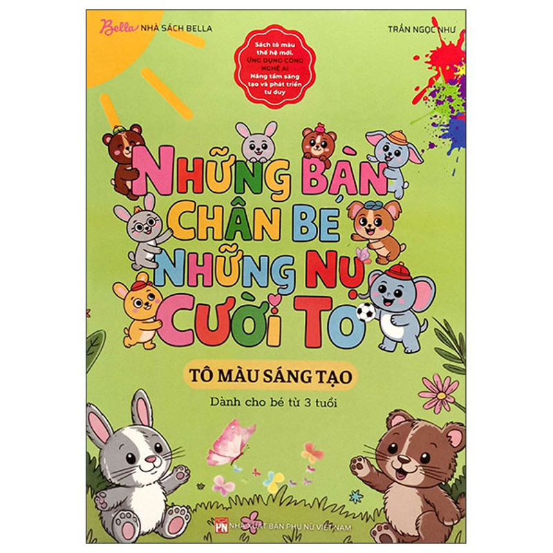 Tô Màu Sáng Tạo - Những Bàn Chân Bé Những Nụ Cười To