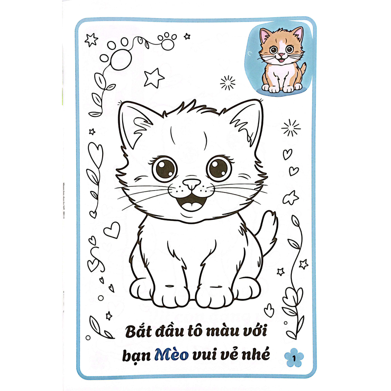 Tô Màu Sáng Tạo - Những Bàn Chân Bé Những Nụ Cười To