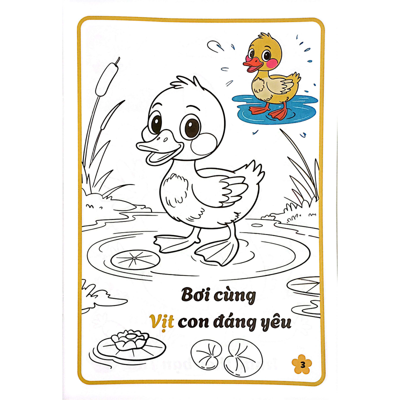Tô Màu Sáng Tạo - Những Bàn Chân Bé Những Nụ Cười To