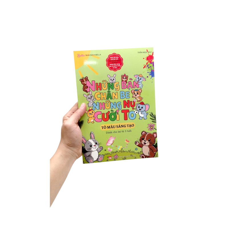 Tô Màu Sáng Tạo - Những Bàn Chân Bé Những Nụ Cười To