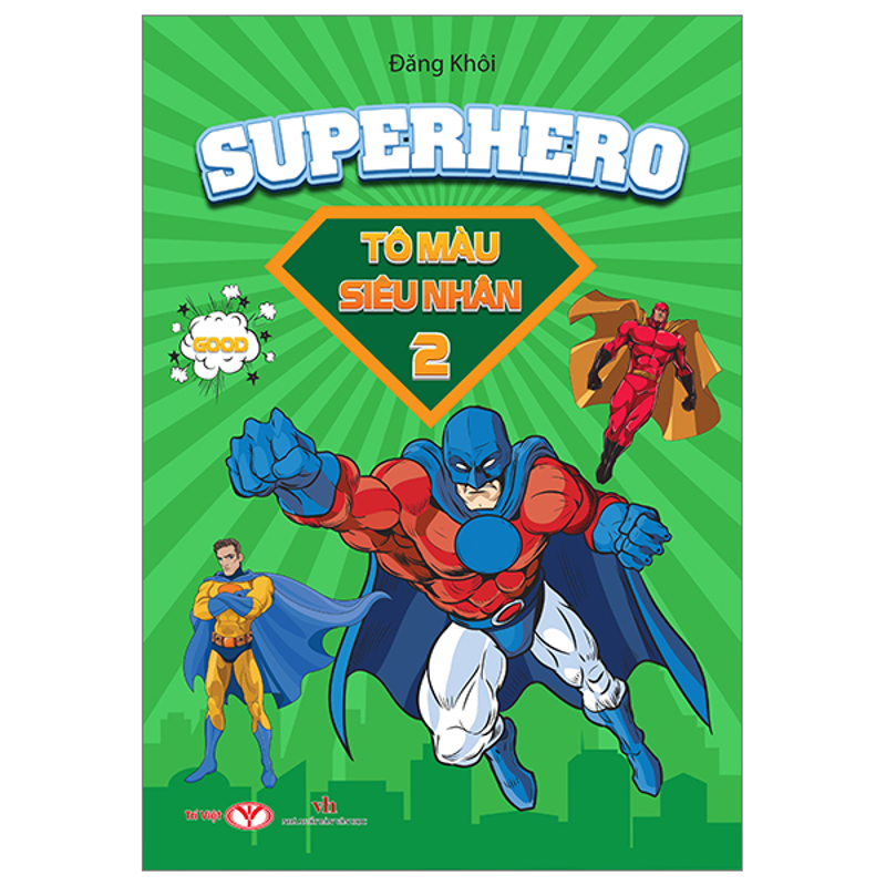 Tô Màu Siêu Nhân Super Hero 2