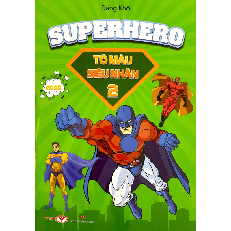 Tô Màu Siêu Nhân Super Hero 2
