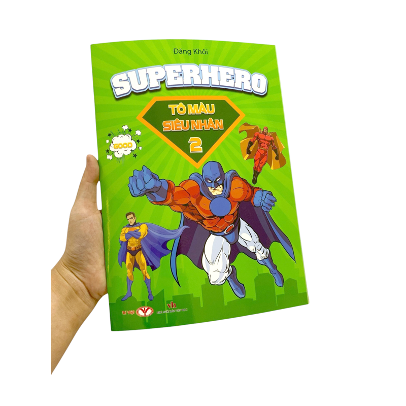 Tô Màu Siêu Nhân Super Hero 2