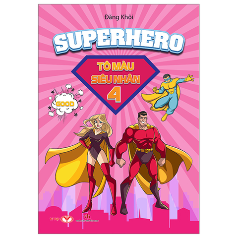 Tô Màu Siêu Nhân Super Hero 4
