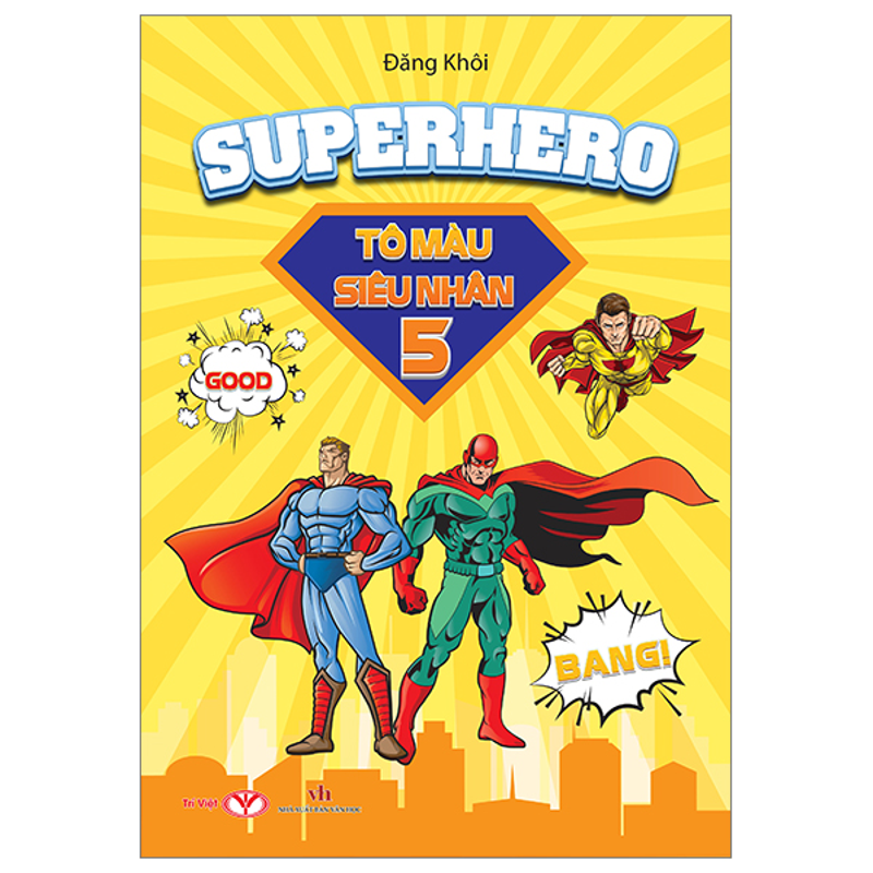 Tô Màu Siêu Nhân Super Hero 5