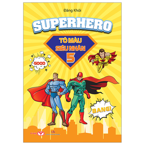 Tô Màu Siêu Nhân Super Hero 5