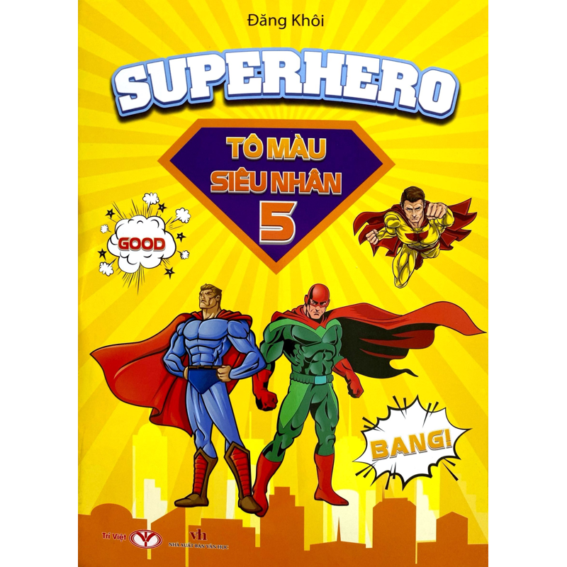 Tô Màu Siêu Nhân Super Hero 5