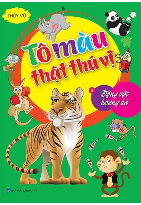 Tô Màu Thật Thú Vị - Tập 5: Động Vật Hoang Dã
