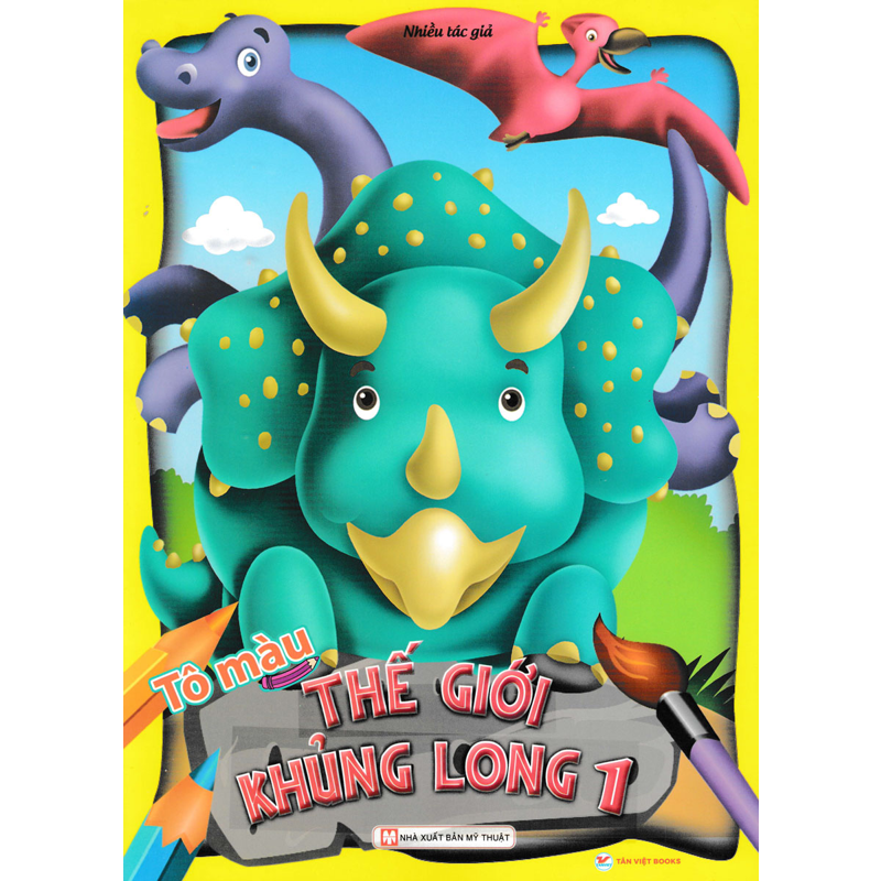 Tô Màu Thế Giới Khủng Long - Tập 1