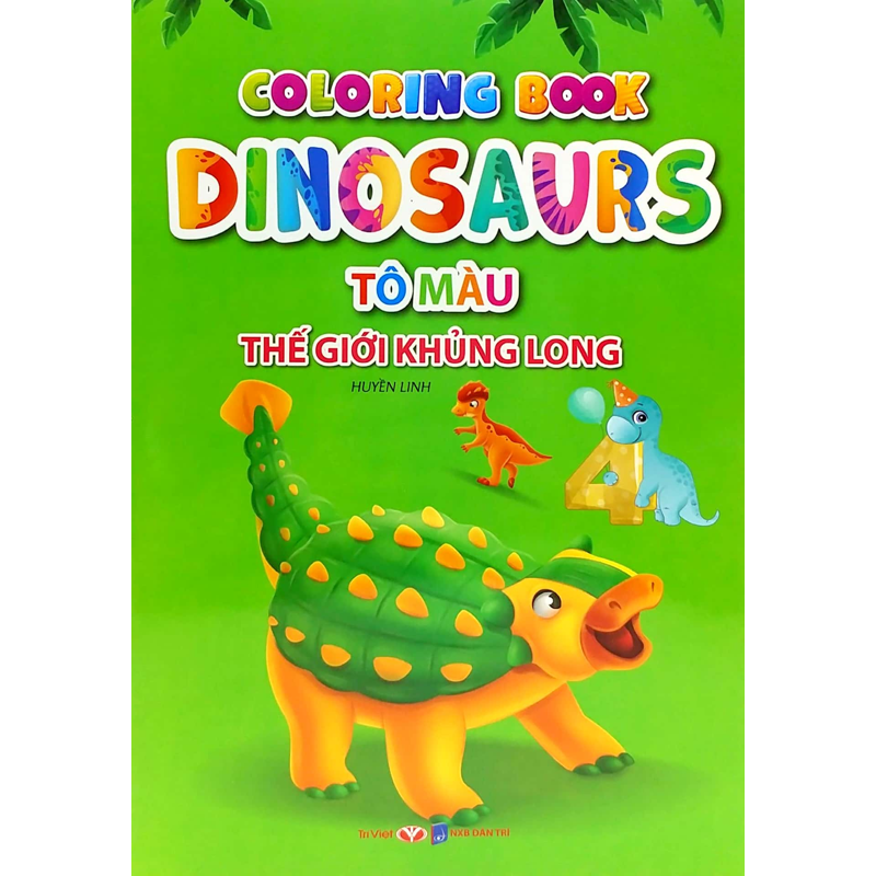Tô Màu Thế Giới Khủng Long Dinosaurs 4