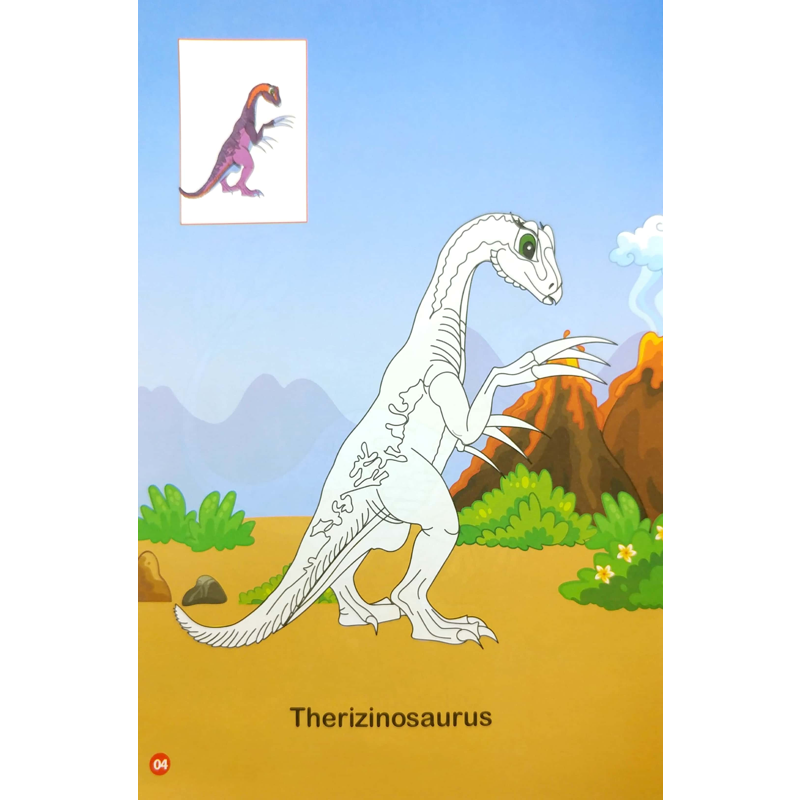 Tô Màu Thế Giới Khủng Long Dinosaurs 4