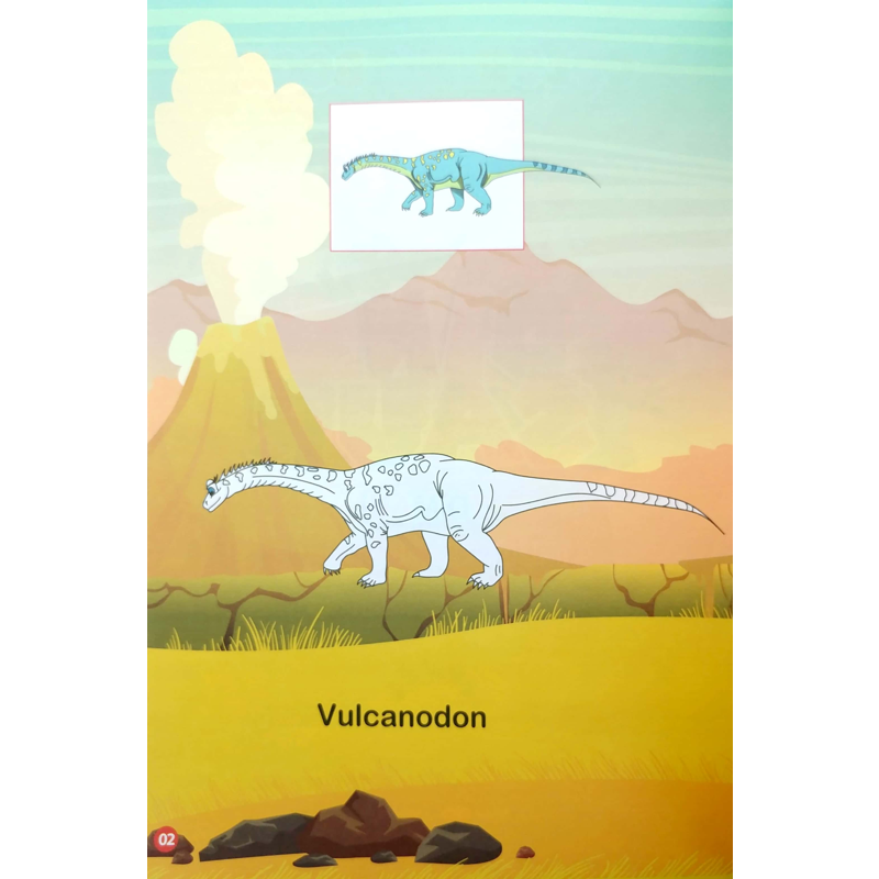 Tô Màu Thế Giới Khủng Long Dinosaurs 5