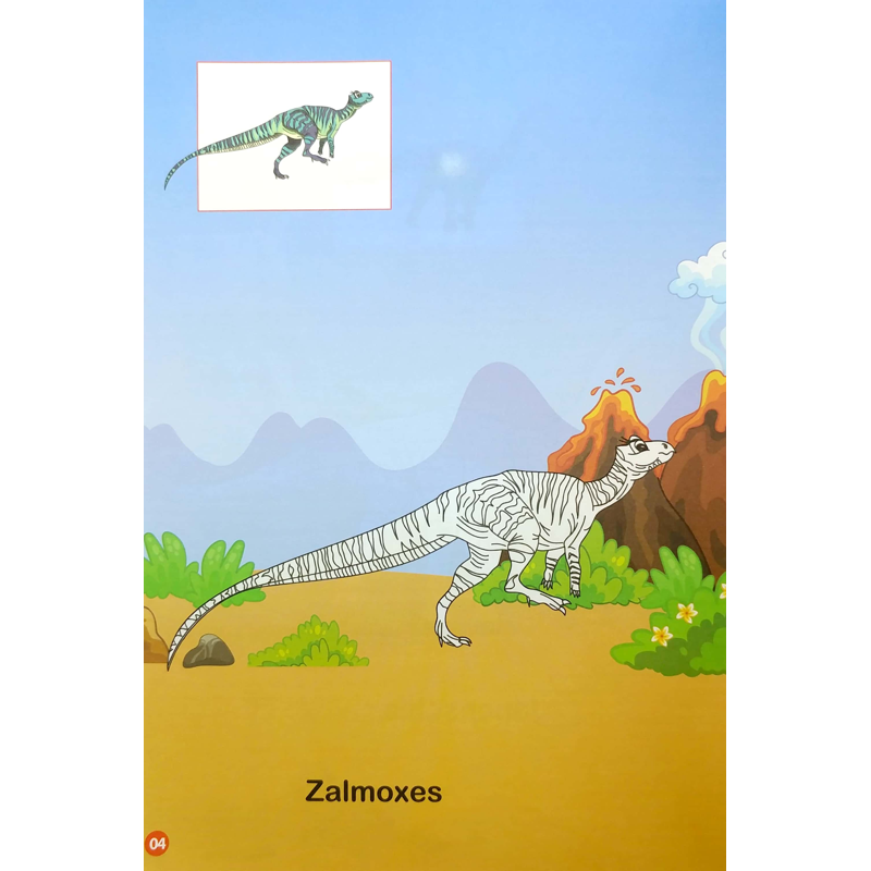 Tô Màu Thế Giới Khủng Long Dinosaurs 5