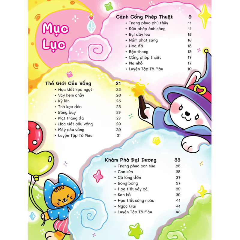 Tô Màu-Thế Giới Phép Thuật
