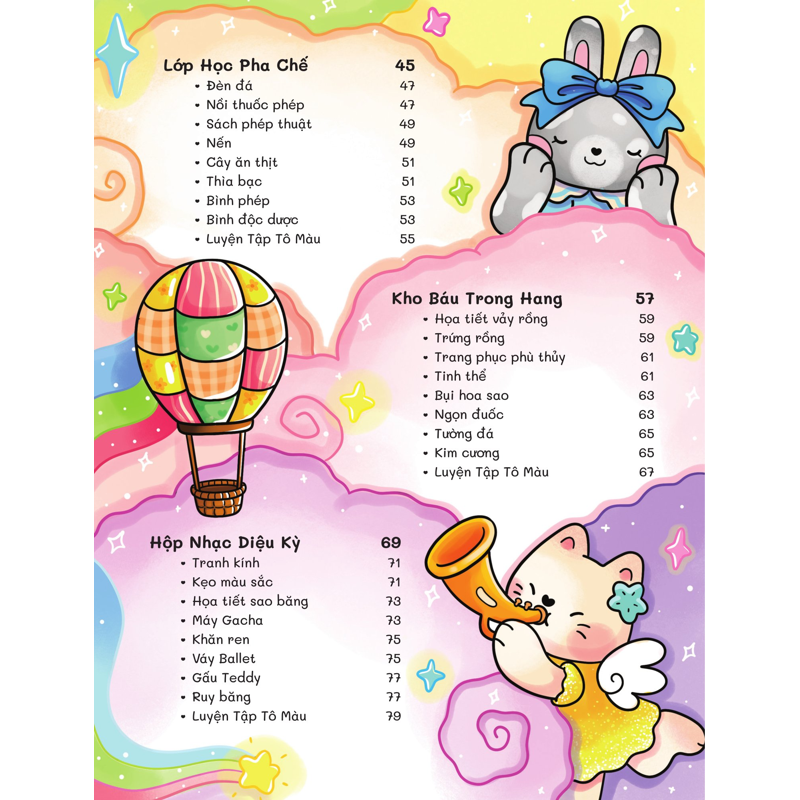 Tô Màu-Thế Giới Phép Thuật