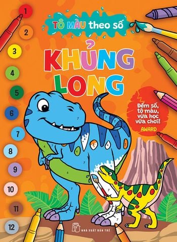 Tô Màu Theo Số - Khủng Long
