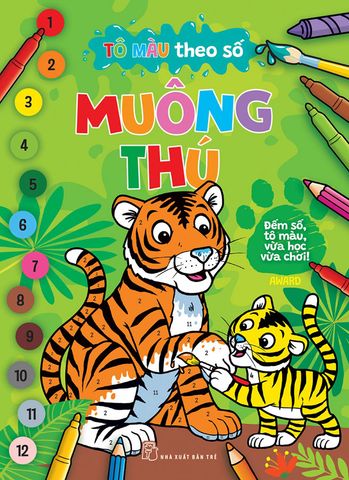 Tô Màu Theo Số - Muông Thú