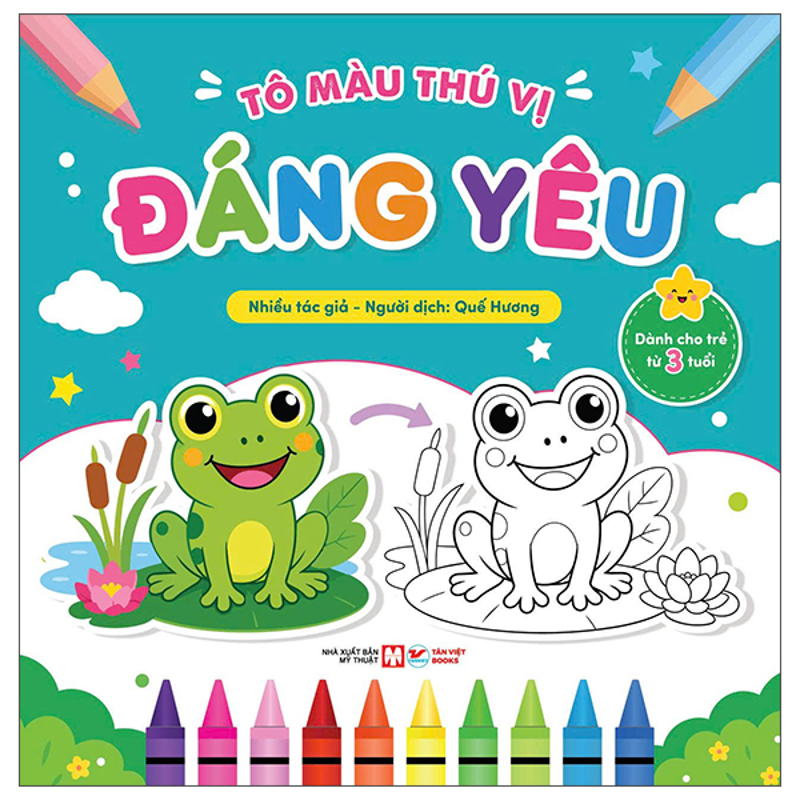 Tô Màu Thú Vị - Đáng Yêu (Dành Cho Trẻ Từ 3 Tuổi)