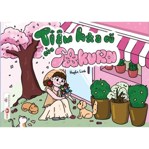 Tiệm Hoa Cũ Của Sakura (Sách tô màu)