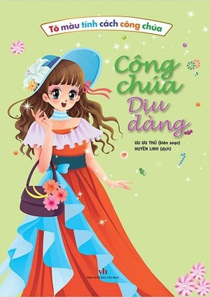 Tô Màu Tính Cách Công Chúa - Công Chúa Dịu Dàng