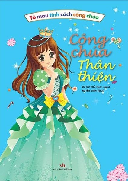 Tô Màu Tính Cách Công Chúa - Công Chúa Thân Thiện