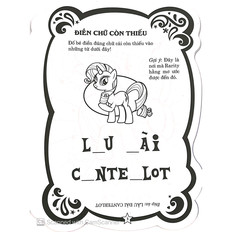 Tô Màu Và Các Trò Chơi T1-My Little Pony