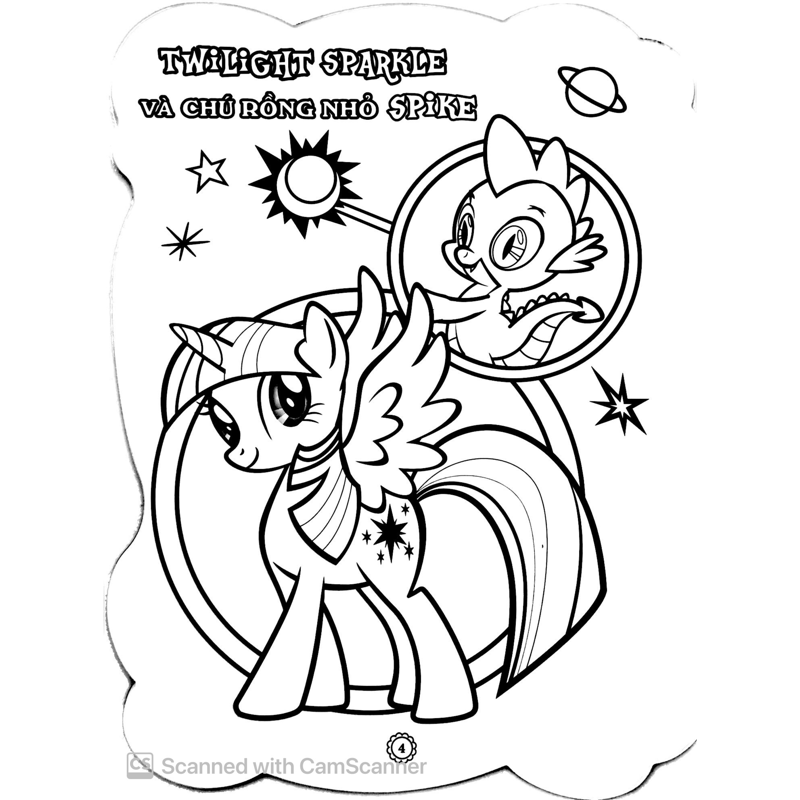 Tô Màu Và Các Trò Chơi Tập 3 - My Little Pony