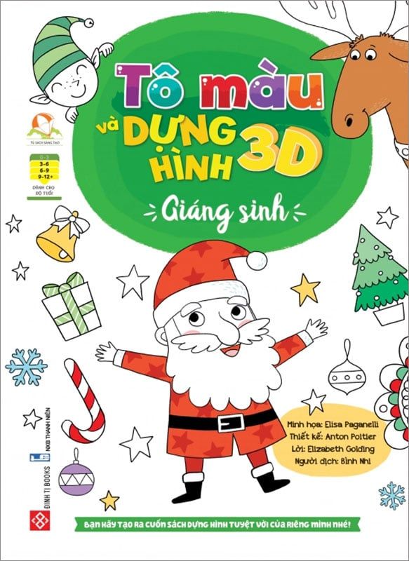 Tô Màu Và Dựng Hình 3D - Giáng Sinh