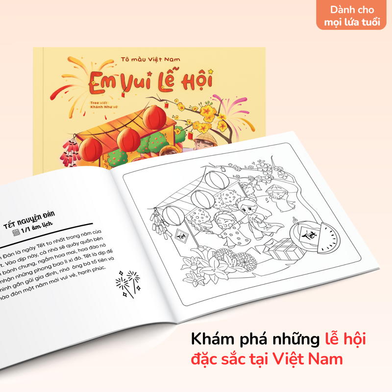 Tô Màu Việt Nam-Em Vui Lễ Hội