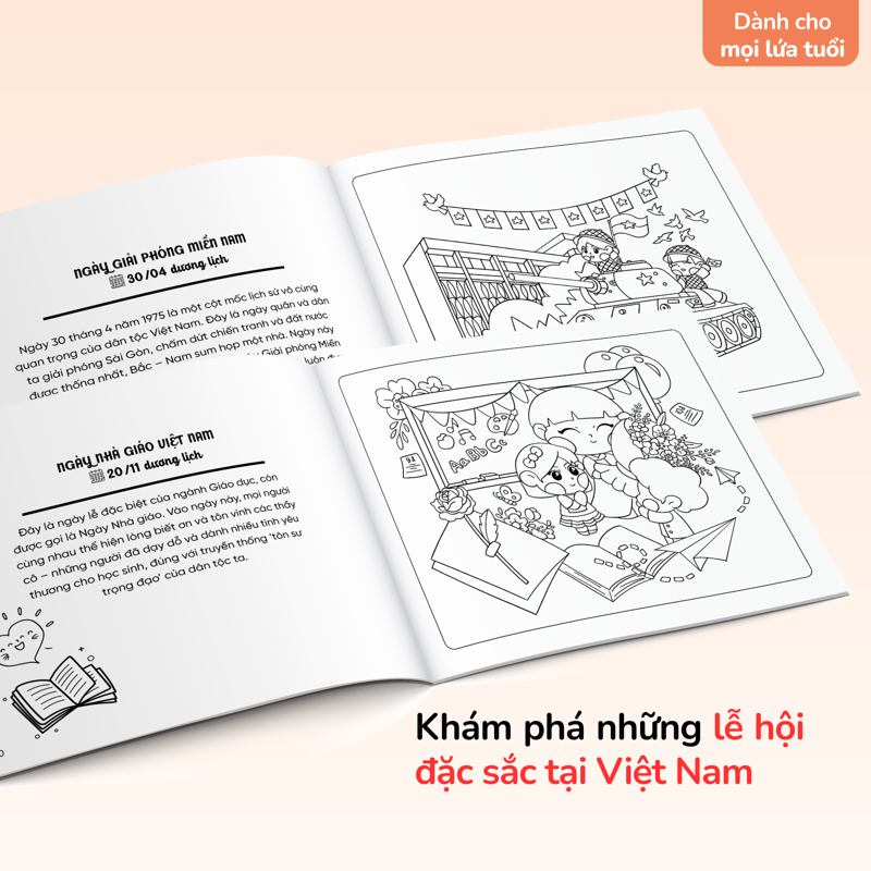 Tô Màu Việt Nam-Em Vui Lễ Hội